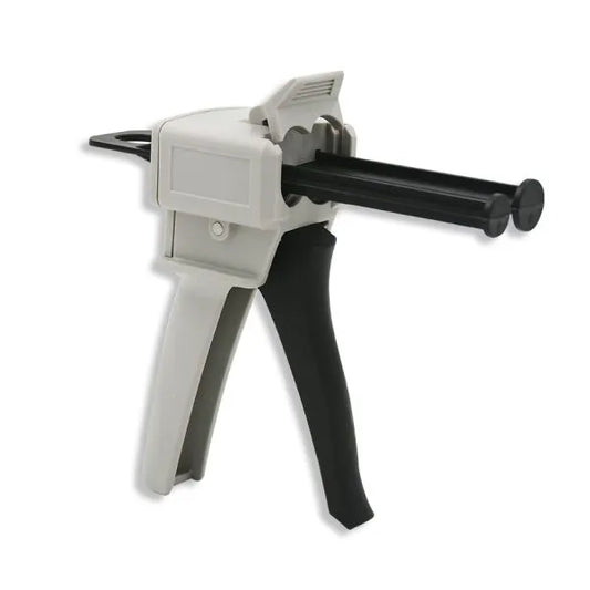 Pistola manuale Sistar per l'estrusione di colle bicomponenti destinate alla riparazione di plastiche — immagine 1 di 2