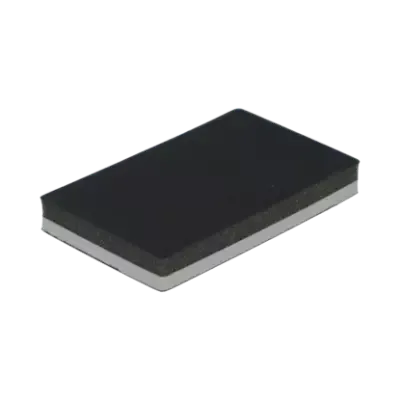 Tampone manuale bifacciale Norton da 75x122 mm con lato morbido e lato rigido